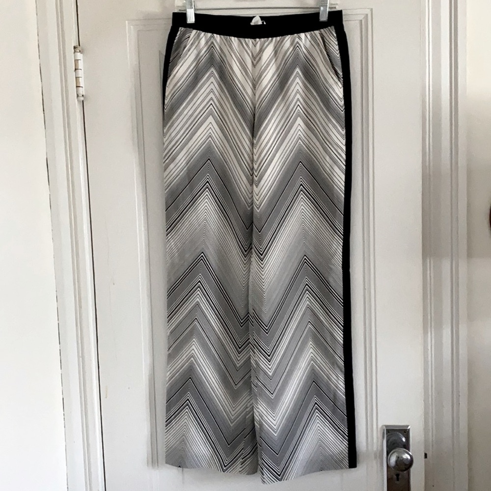 TRINA TURK 100% silk lined pants